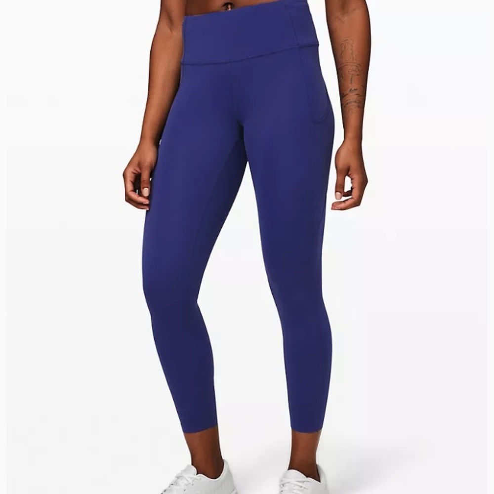 Lululemon Fast and Free HR Tight 25” Larkspur